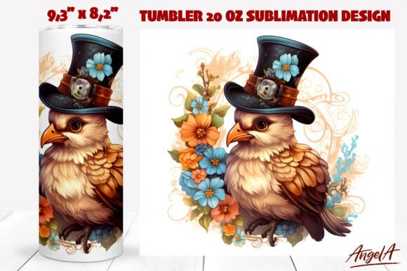 Download Bird Tumbler Sublimation Wrap / Chicken - Tumbler sublimation Collection