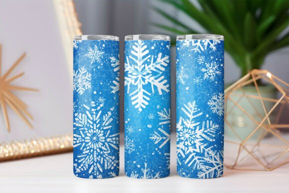 Download Blue Christmas Snowflakes Sublimation - Lake Collection