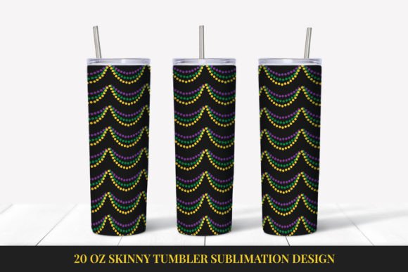 Download Mardi Gras Tumbler Sublimation Wrap PNG - Tumbler sublimation Collection